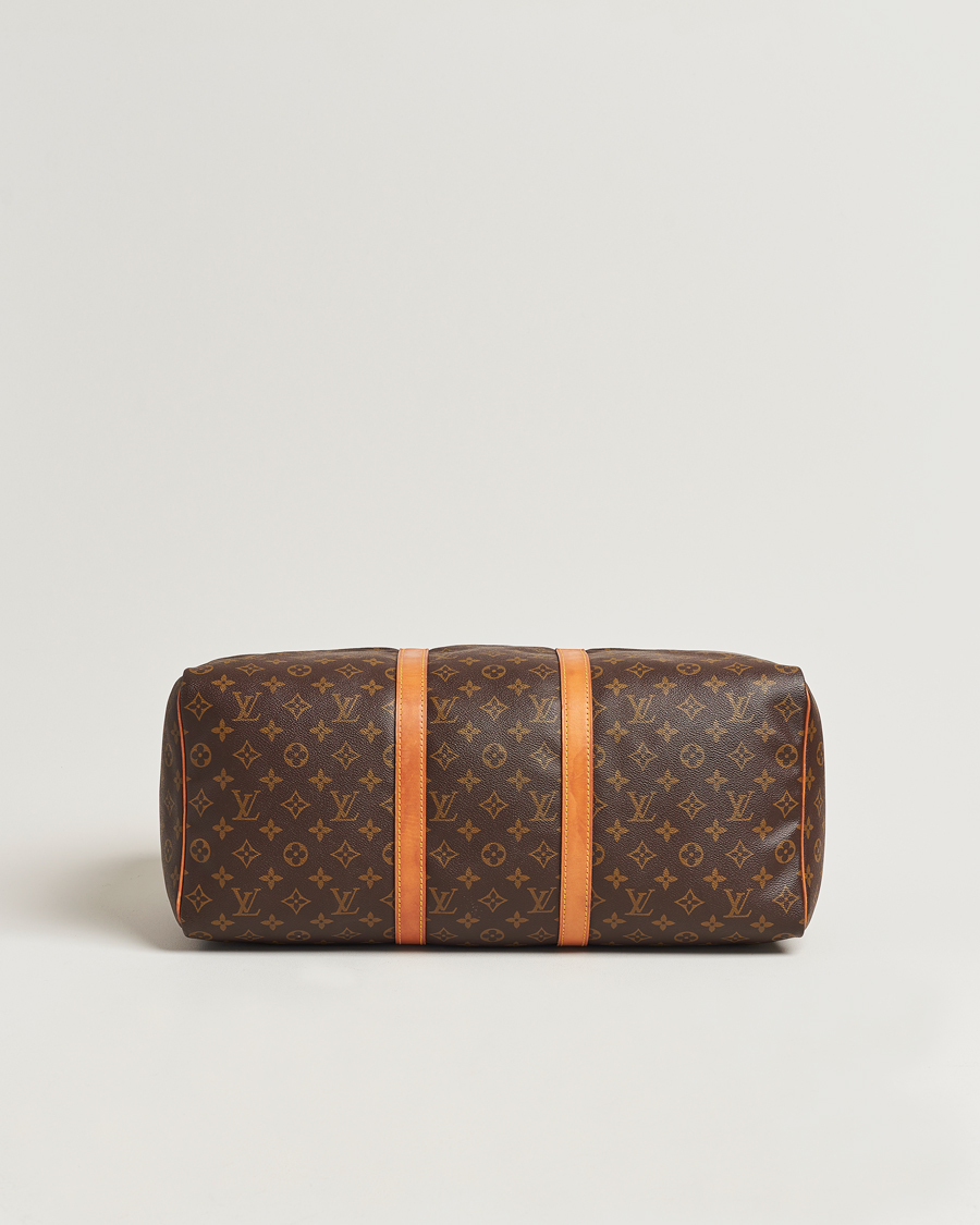 Heren | Louis Vuitton Pre-Owned Keepall 50 Bag Monogram | Louis Vuitton Pre-Owned | Keepall 50 Bag Monogram