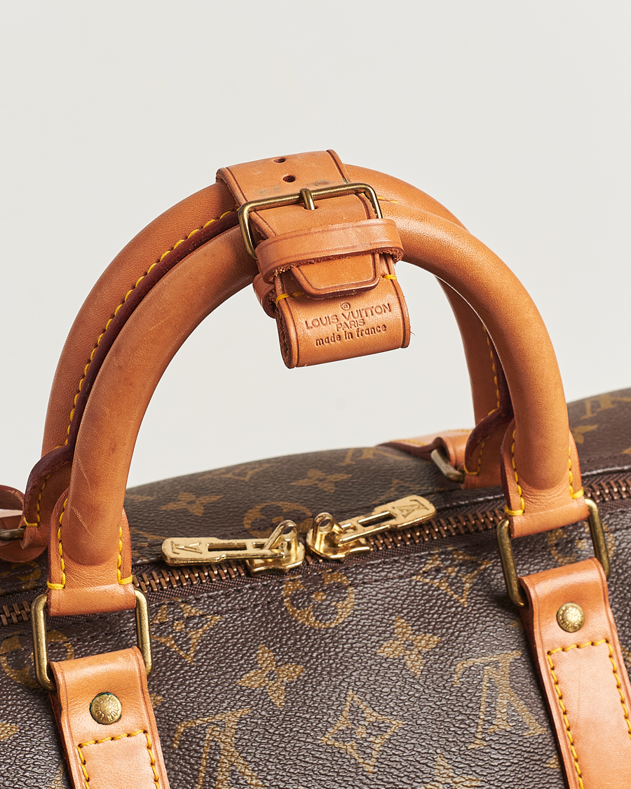 Heren | Louis Vuitton Pre-Owned Keepall 50 Bag Monogram | Louis Vuitton Pre-Owned | Keepall 50 Bag Monogram