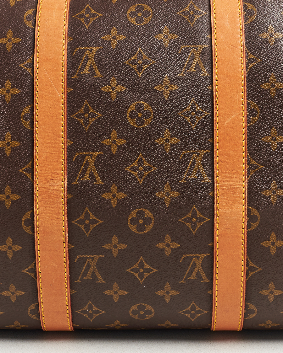 Homme | Louis Vuitton Pre-Owned Keepall 50 Bag Monogram | Louis Vuitton Pre-Owned | Keepall 50 Bag Monogram