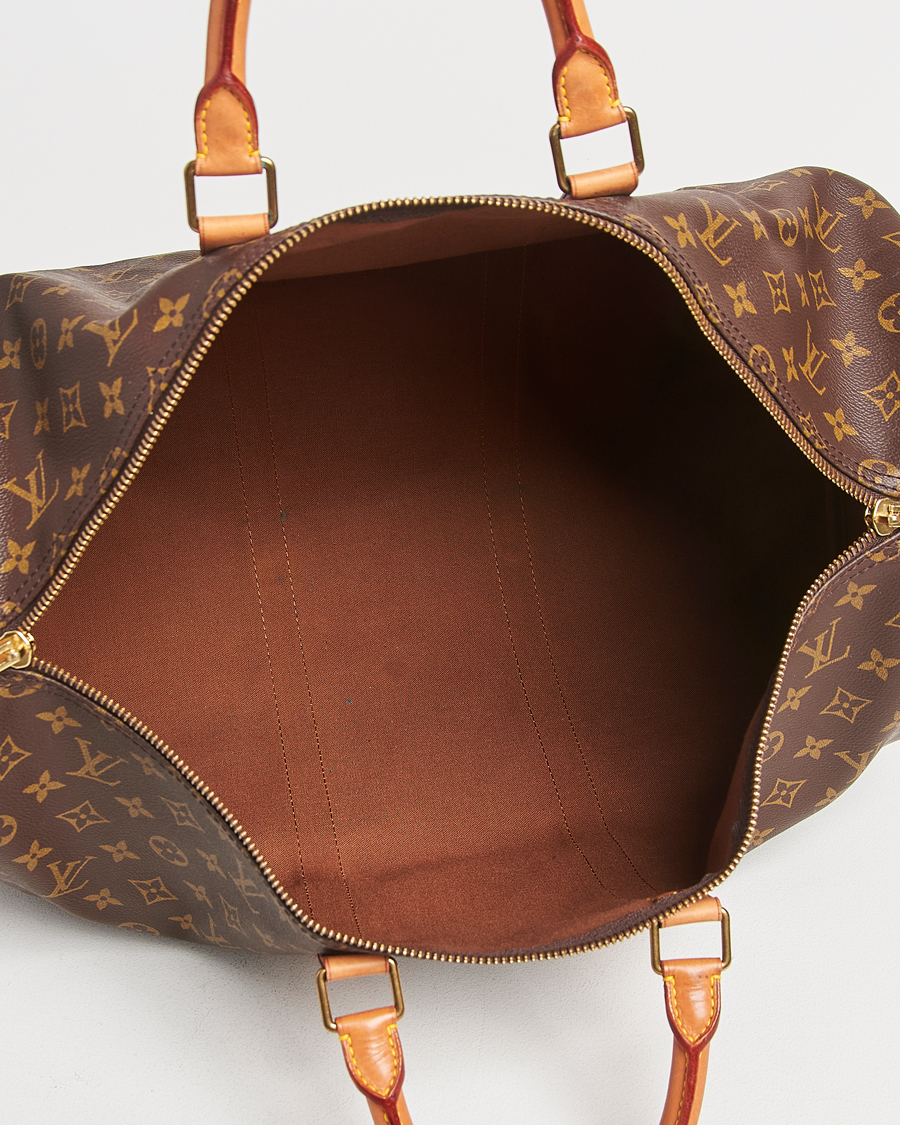 Homme | Louis Vuitton Pre-Owned Keepall 50 Bag Monogram | Louis Vuitton Pre-Owned | Keepall 50 Bag Monogram