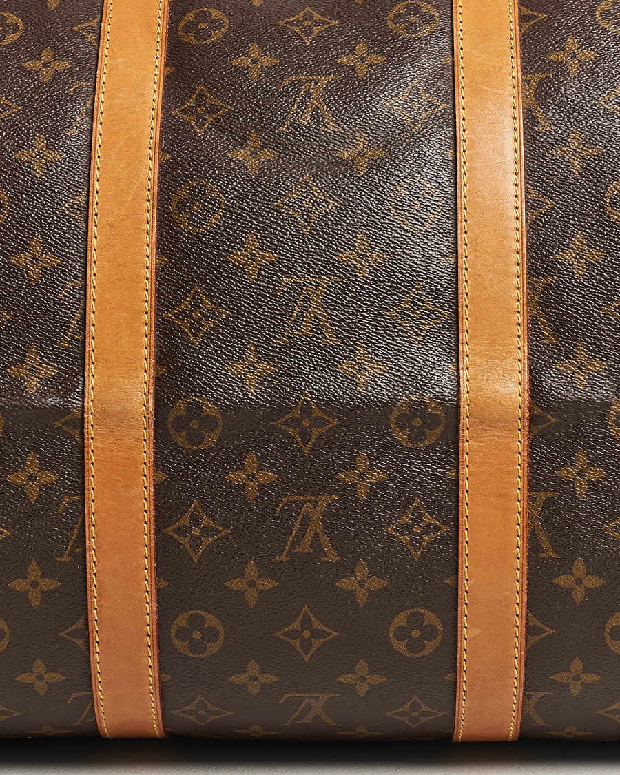 Heren | Louis Vuitton Pre-Owned Keepall 55 Bag Monogram | Louis Vuitton Pre-Owned | Keepall 55 Bag Monogram