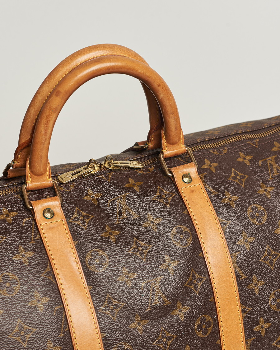 Heren | Louis Vuitton Pre-Owned Keepall 55 Bag Monogram | Louis Vuitton Pre-Owned | Keepall 55 Bag Monogram