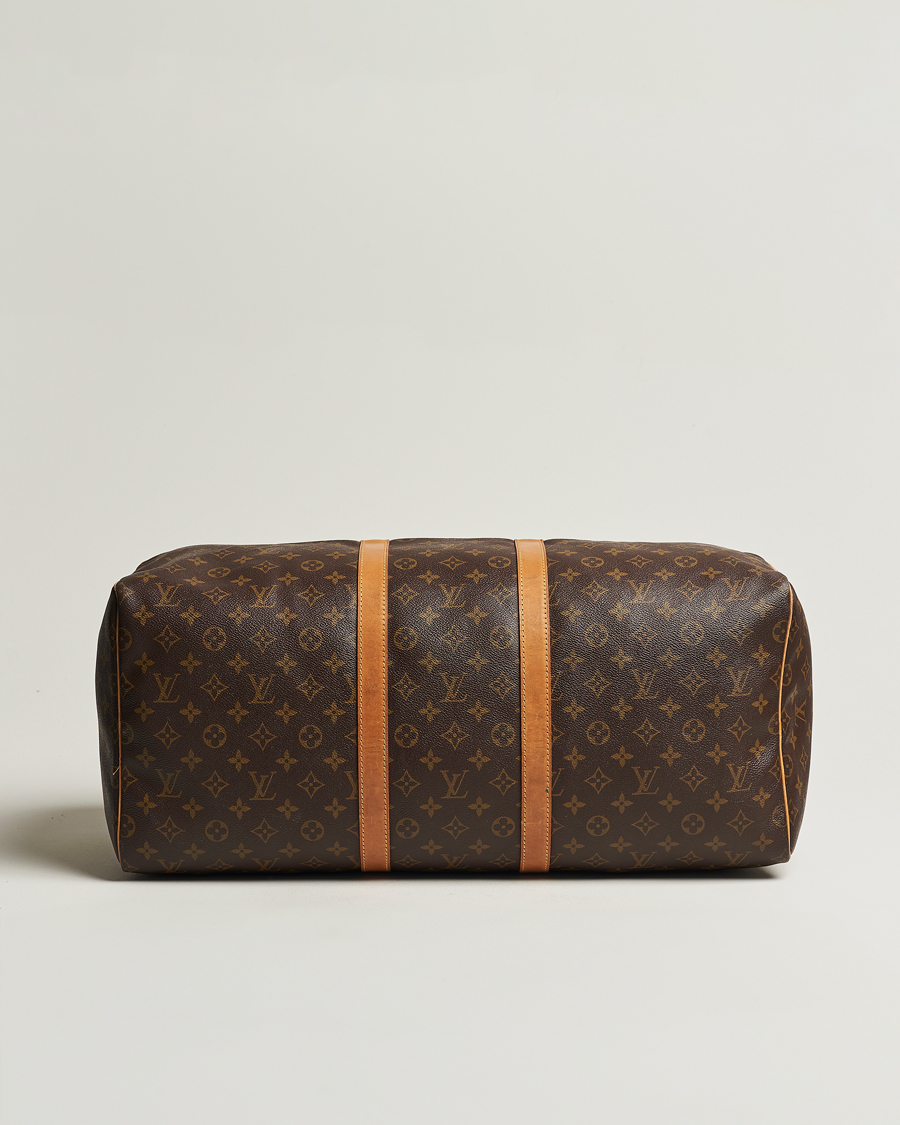 Heren | Louis Vuitton Pre-Owned Keepall 55 Bag Monogram | Louis Vuitton Pre-Owned | Keepall 55 Bag Monogram