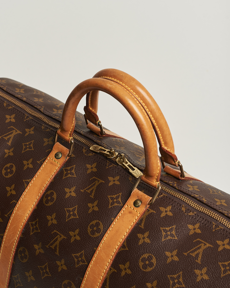 Heren | Louis Vuitton Pre-Owned Keepall 55 Bag Monogram | Louis Vuitton Pre-Owned | Keepall 55 Bag Monogram