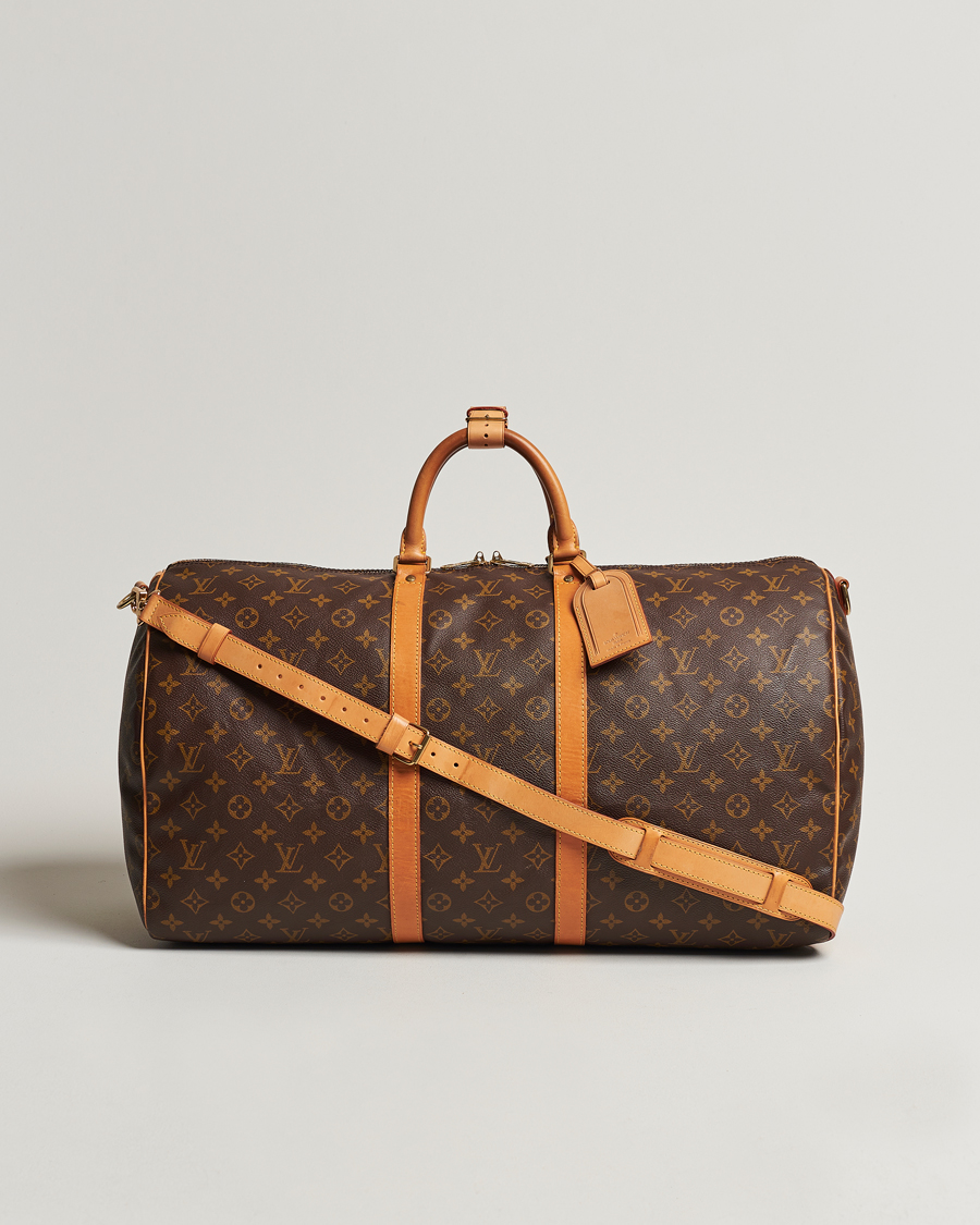 Heren | Louis Vuitton Pre-Owned Keepall Bandoulière 55 Monogram  | Louis Vuitton Pre-Owned | Keepall Bandoulière 55 Monogram 
