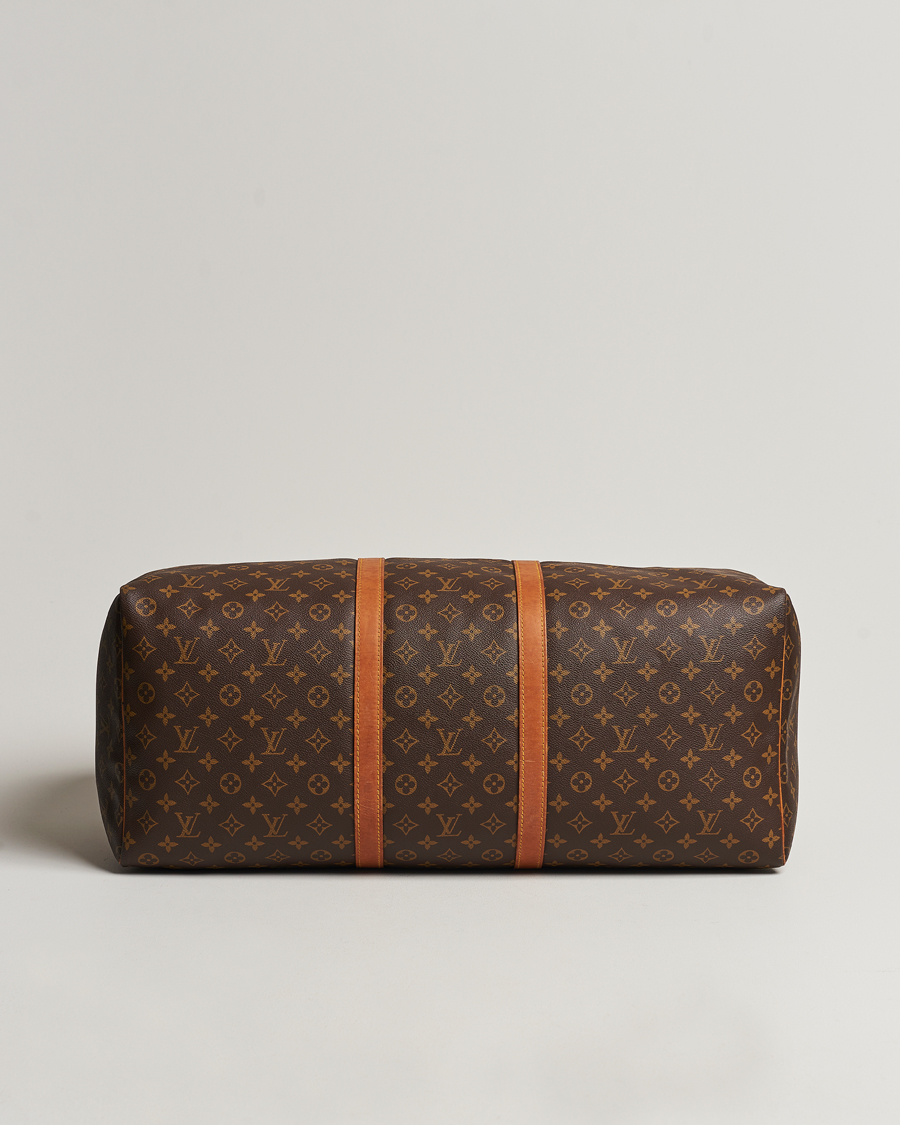 Heren | Louis Vuitton Pre-Owned Keepall 60 Bag Monogram | Louis Vuitton Pre-Owned | Keepall 60 Bag Monogram