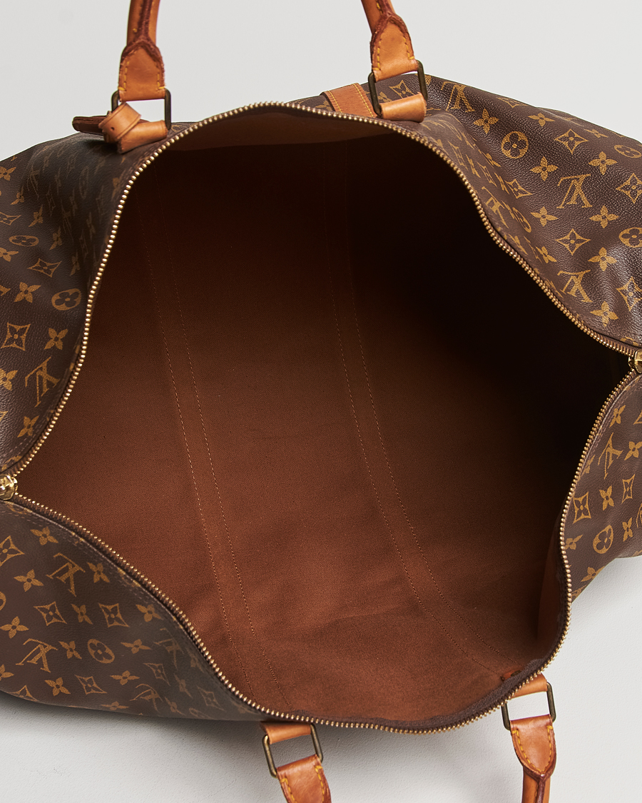 Heren | Louis Vuitton Pre-Owned Keepall 60 Bag Monogram | Louis Vuitton Pre-Owned | Keepall 60 Bag Monogram