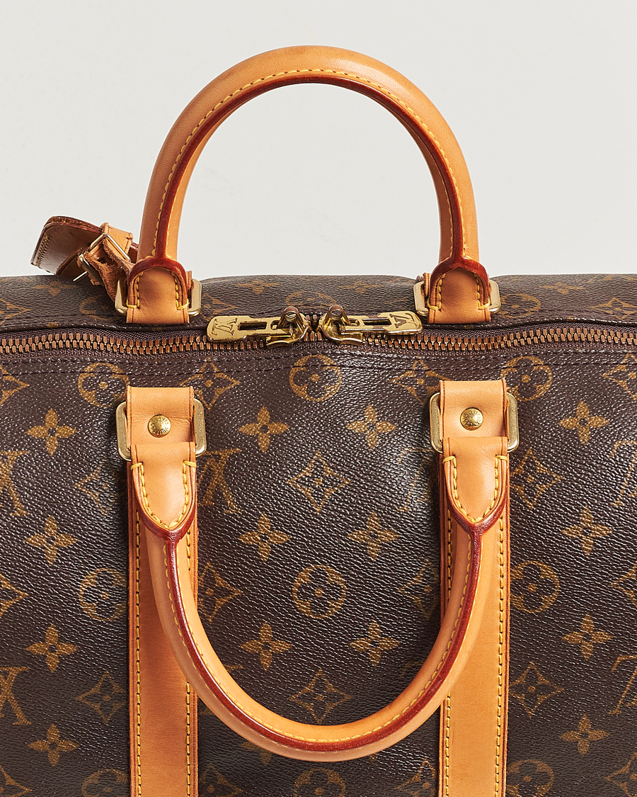 Heren | Louis Vuitton Pre-Owned Keepall 45 Bag Monogram | Louis Vuitton Pre-Owned | Keepall 45 Bag Monogram