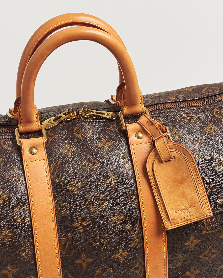 Heren | Louis Vuitton Pre-Owned Keepall 45 Bag Monogram | Louis Vuitton Pre-Owned | Keepall 45 Bag Monogram