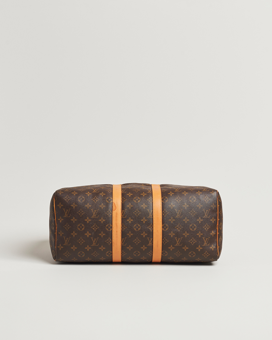Heren | Louis Vuitton Pre-Owned Keepall 45 Bag Monogram | Louis Vuitton Pre-Owned | Keepall 45 Bag Monogram