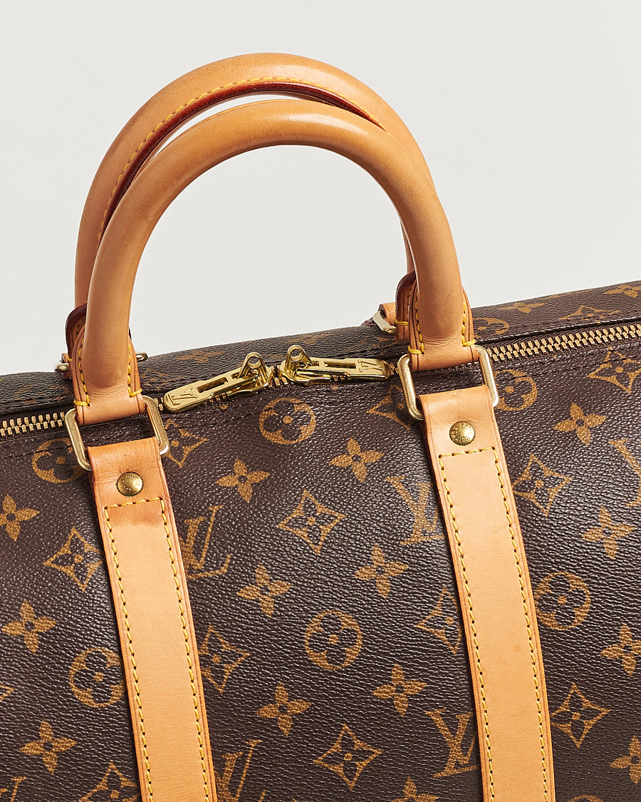 Homme | Louis Vuitton Pre-Owned Keepall 45 Bag Monogram | Louis Vuitton Pre-Owned | Keepall 45 Bag Monogram