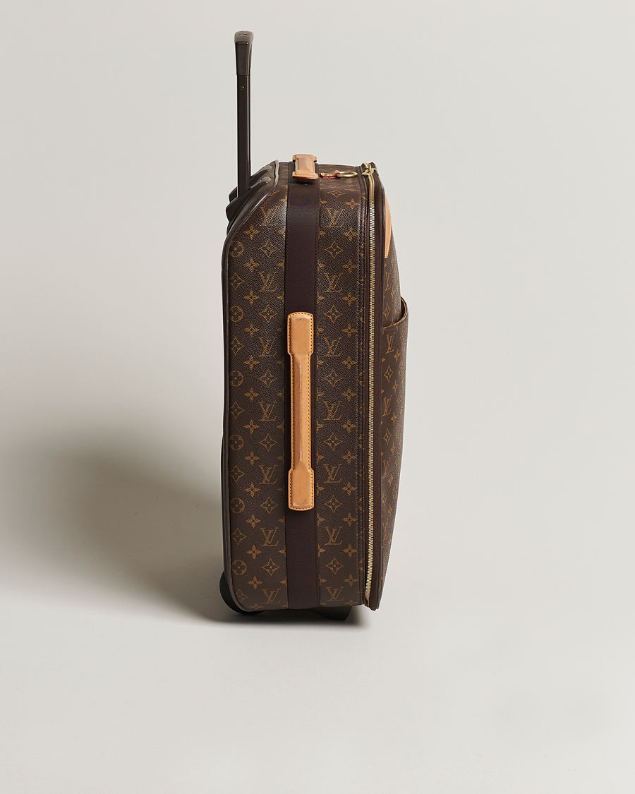 Homme | Louis Vuitton Pre-Owned Pégase 55 Trolley Monogram | Louis Vuitton Pre-Owned | Pégase 55 Trolley Monogram