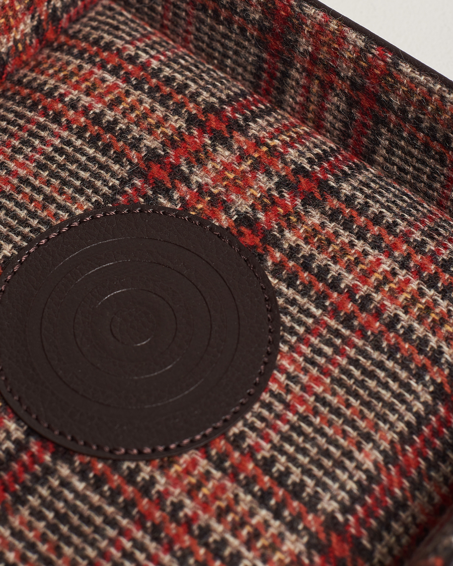 Homme | WOLF WM Brown Coin Tray Tweed Brown | WOLF | WM Brown Coin Tray Tweed Brown