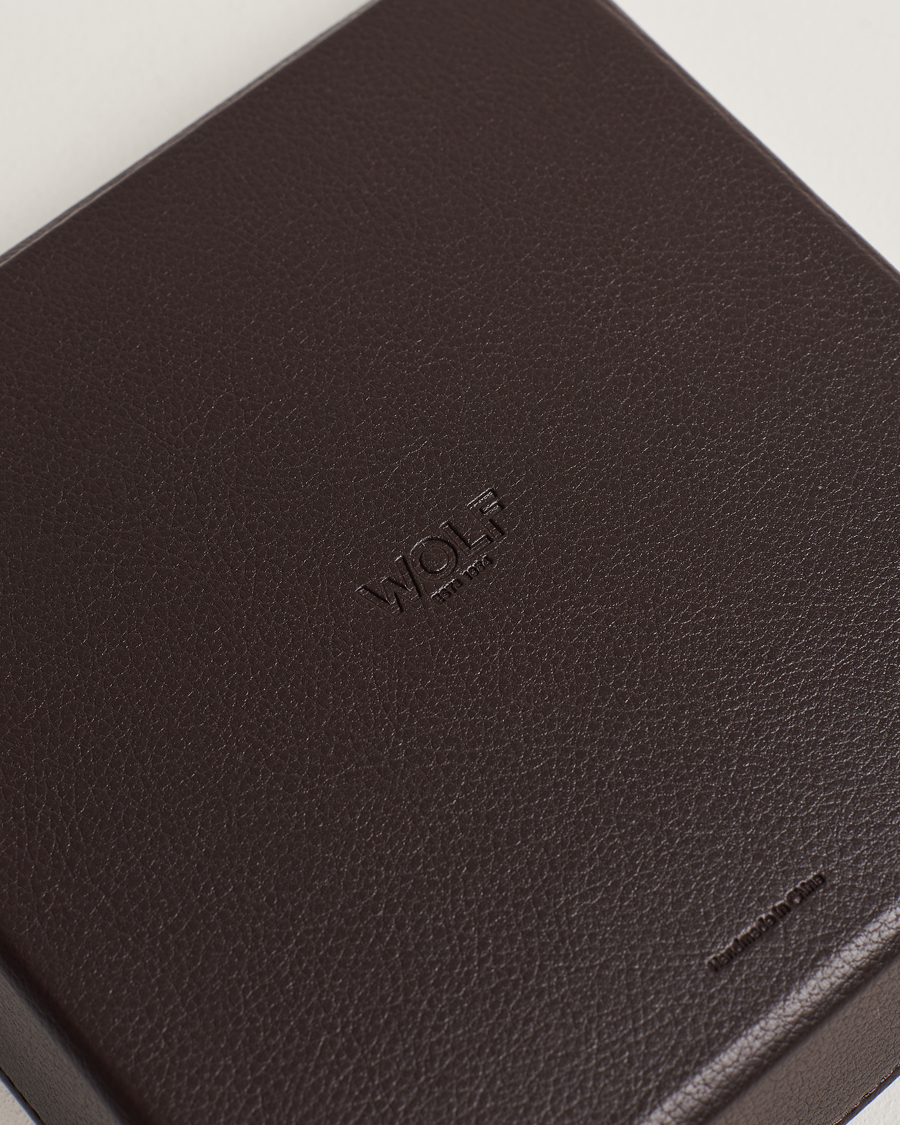 Homme | WOLF WM Brown Coin Tray Tweed Brown | WOLF | WM Brown Coin Tray Tweed Brown
