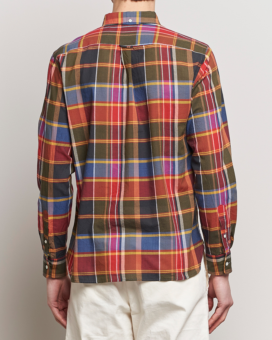 Heren | Overhemden | BEAMS PLUS | Button Down Madras Shirt Red Check