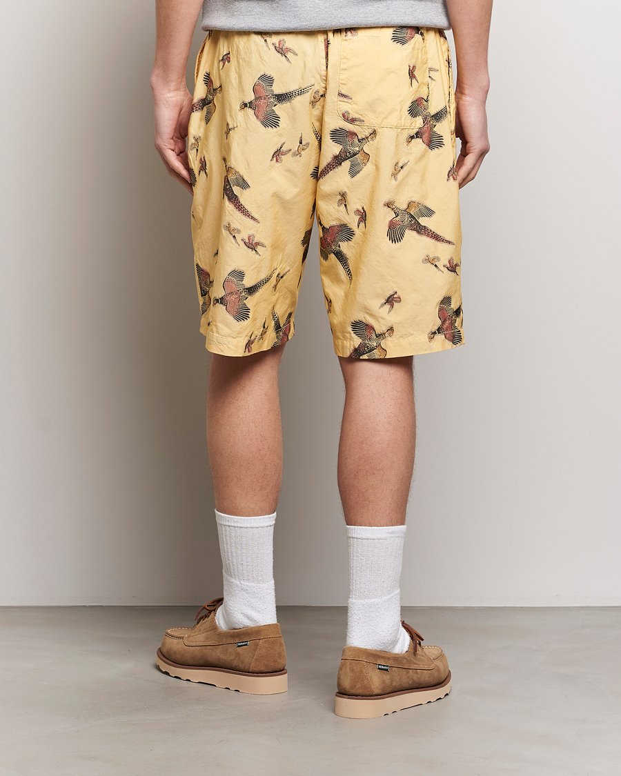Homme | Shorts | BEAMS PLUS | Duck Jacquard Easy Shorts Yellow