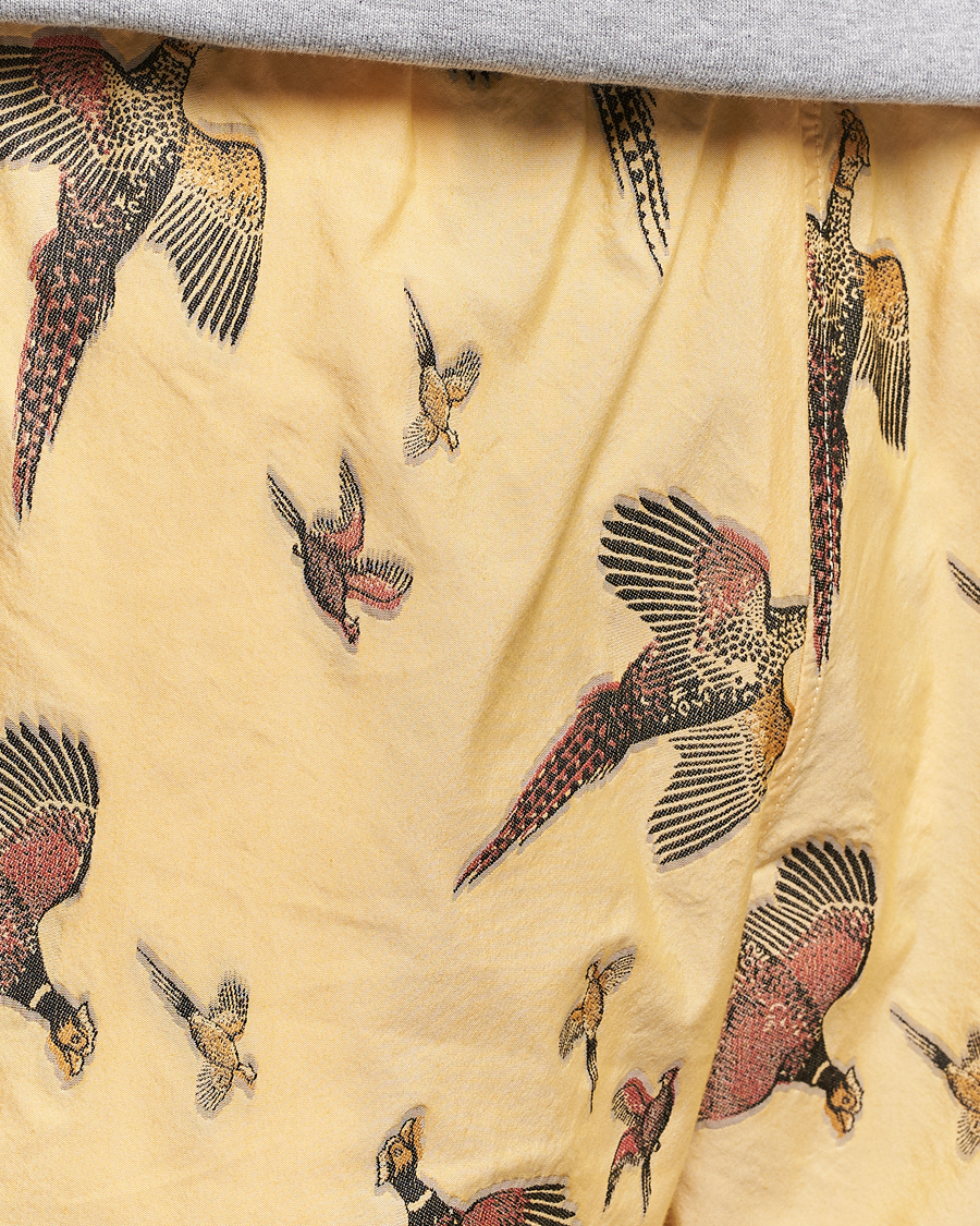 Homme | Shorts | BEAMS PLUS | Duck Jacquard Easy Shorts Yellow