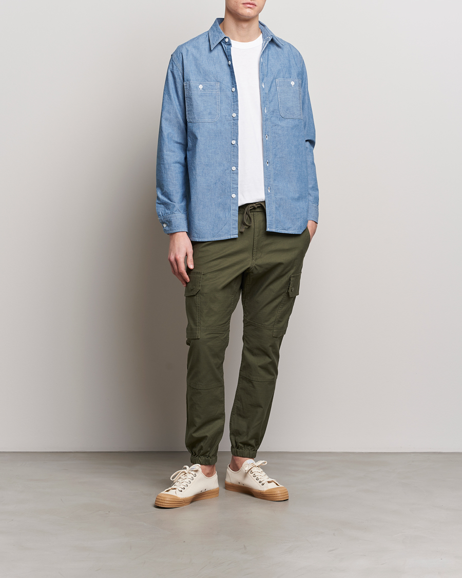 Heren | Broeken | BEAMS PLUS | 6 Pocket Gym Pants Olive
