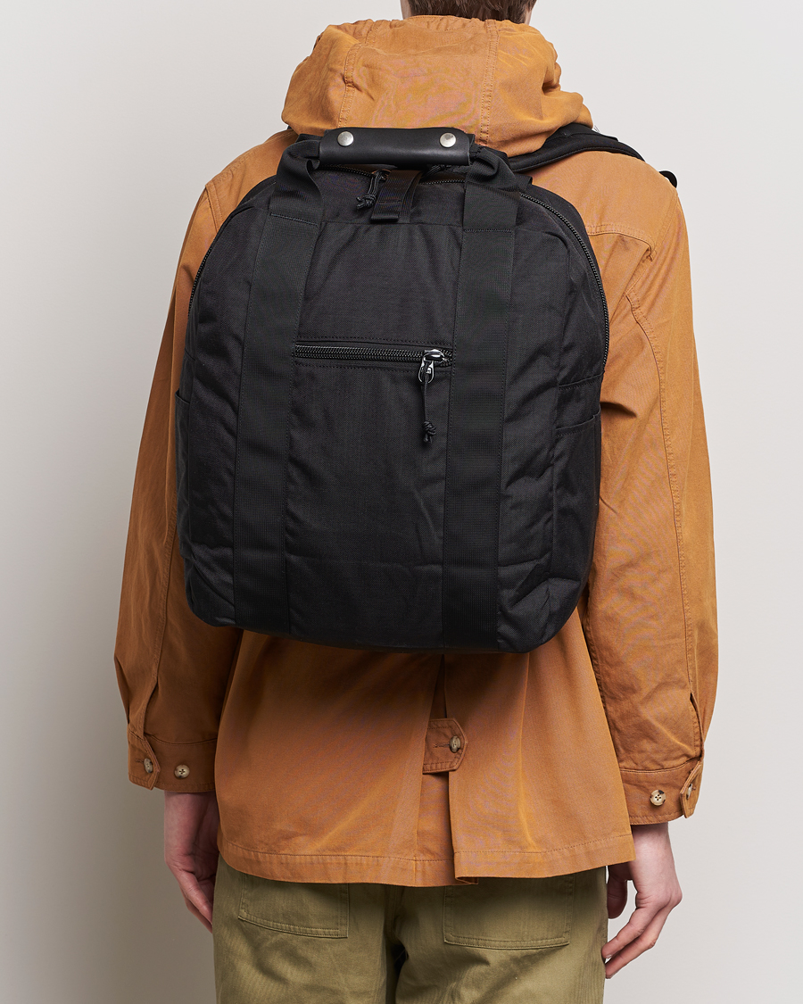 Heren | BEAMS PLUS Flight Pack Black | BEAMS PLUS | Flight Pack Black