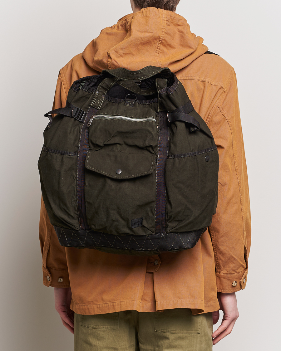 Heren | Tassen | Porter-Yoshida & Co. | Crag 2Way Rucksack Khaki
