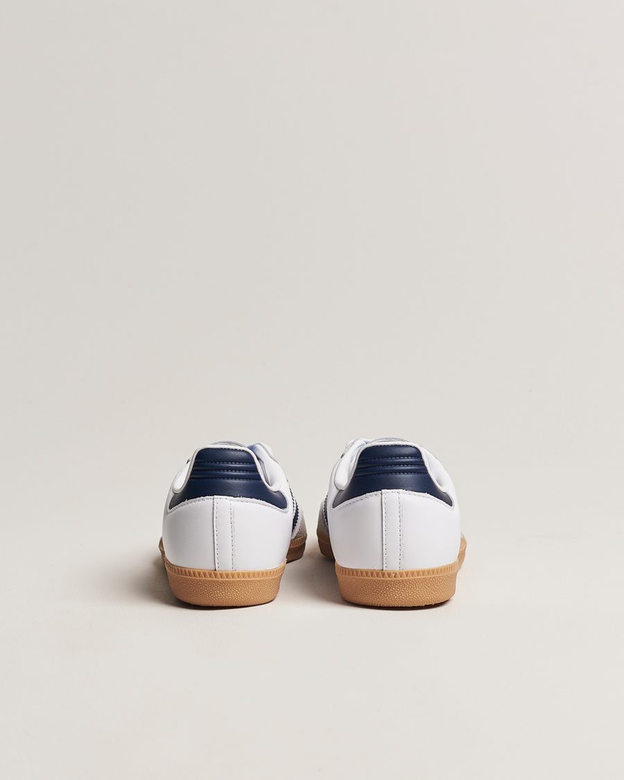 Homme | adidas Originals Samba OG Sneaker White/Navy | adidas Originals | Samba OG Sneaker White/Navy