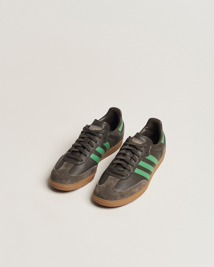 Heren | adidas Originals Samba OG Sneaker Brown/Green | adidas Originals | Samba OG Sneaker Brown/Green