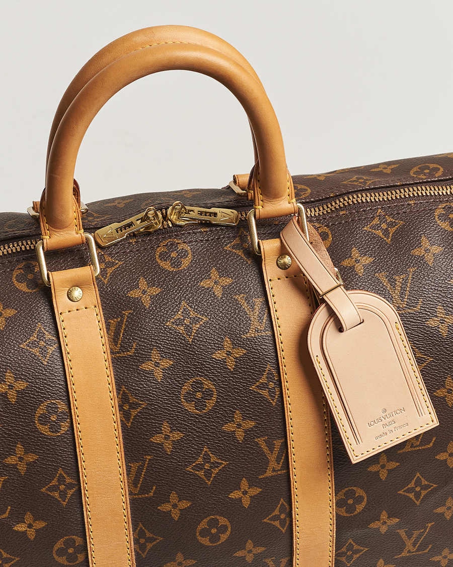 Homme | Louis Vuitton Pre-Owned Keepall 45 Bag Monogram | Louis Vuitton Pre-Owned | Keepall 45 Bag Monogram