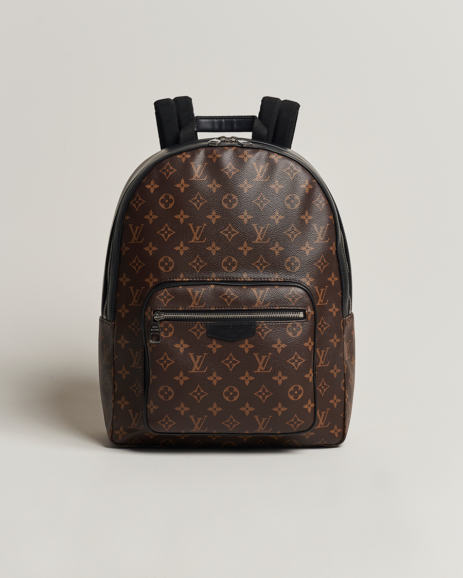 Homme | Louis Vuitton Pre-Owned Josh Macassar Backpack Monogram | Louis Vuitton Pre-Owned | Josh Macassar Backpack Monogram