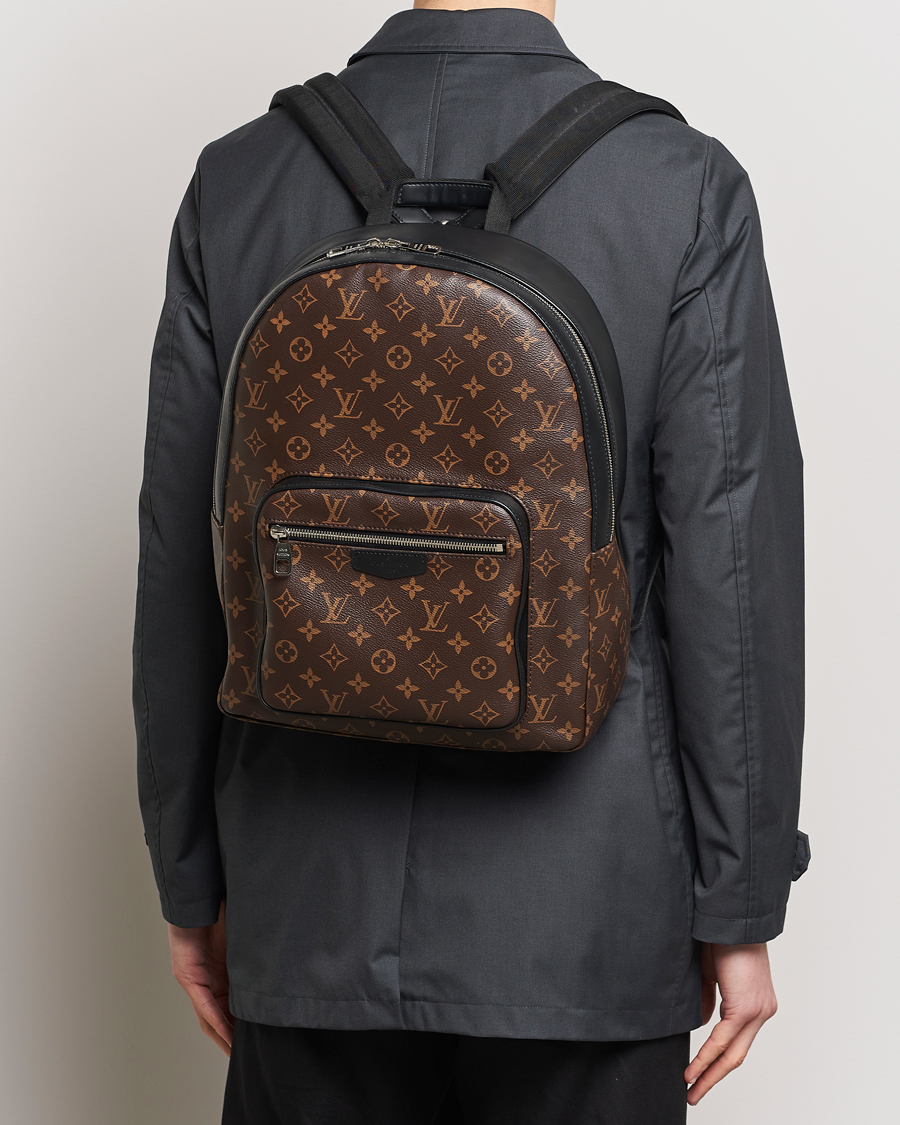 Homme | Louis Vuitton Pre-Owned Josh Macassar Backpack Monogram | Louis Vuitton Pre-Owned | Josh Macassar Backpack Monogram
