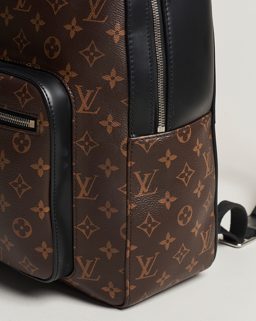 Homme | Louis Vuitton Pre-Owned Josh Macassar Backpack Monogram | Louis Vuitton Pre-Owned | Josh Macassar Backpack Monogram