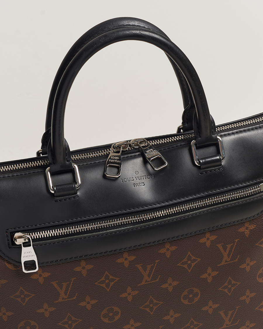 Homme | Louis Vuitton Pre-Owned Porte Documents Jour Document Bag Monogram | Louis Vuitton Pre-Owned | Porte Documents Jour Document Bag Monogram