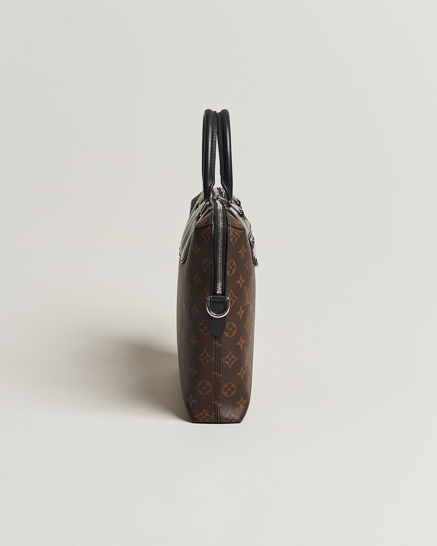 Homme | Louis Vuitton Pre-Owned Porte Documents Jour Document Bag Monogram | Louis Vuitton Pre-Owned | Porte Documents Jour Document Bag Monogram