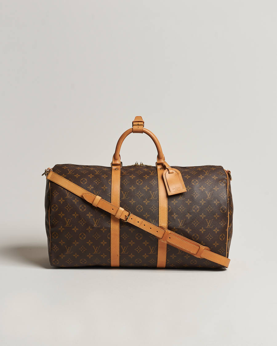 Heren | Louis Vuitton Pre-Owned Keepall Bandoulière 50 Monogram | Louis Vuitton Pre-Owned | Keepall Bandoulière 50 Monogram