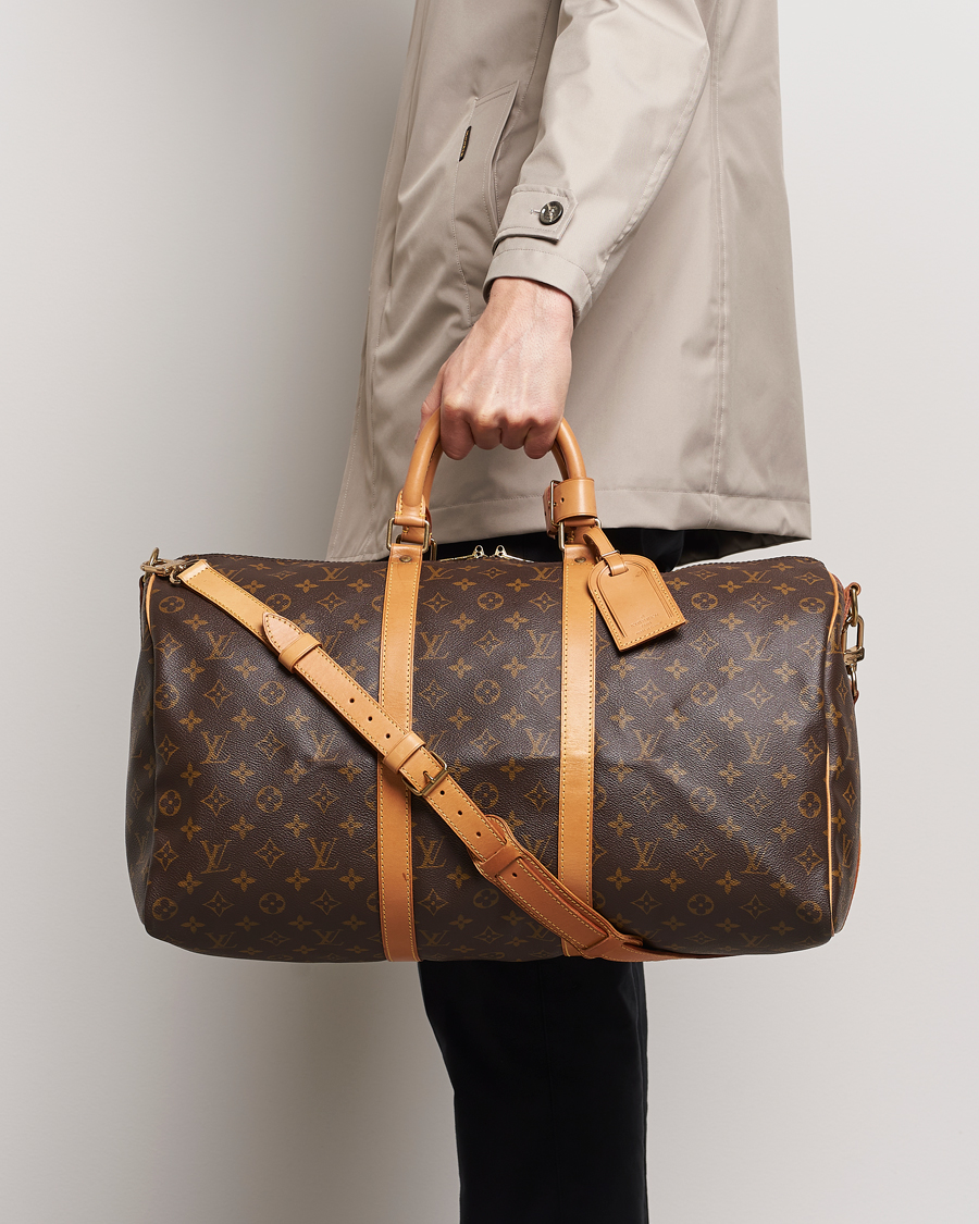 Heren | Louis Vuitton Pre-Owned Keepall Bandoulière 50 Monogram | Louis Vuitton Pre-Owned | Keepall Bandoulière 50 Monogram