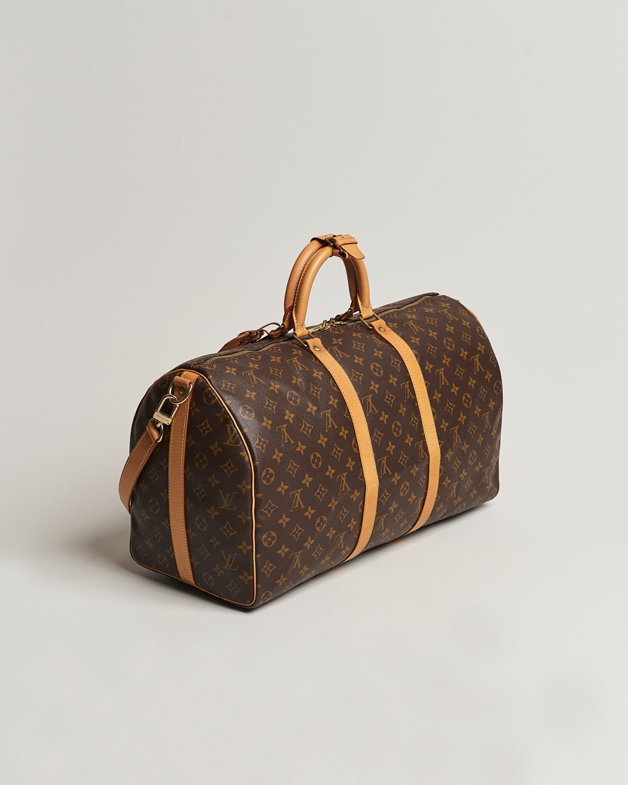 Heren | Louis Vuitton Pre-Owned Keepall Bandoulière 50 Monogram | Louis Vuitton Pre-Owned | Keepall Bandoulière 50 Monogram