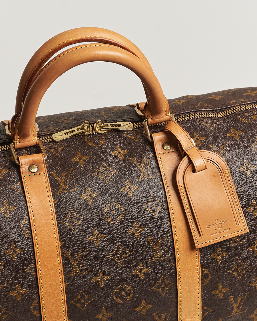 Heren | Louis Vuitton Pre-Owned Keepall Bandoulière 50 Monogram | Louis Vuitton Pre-Owned | Keepall Bandoulière 50 Monogram