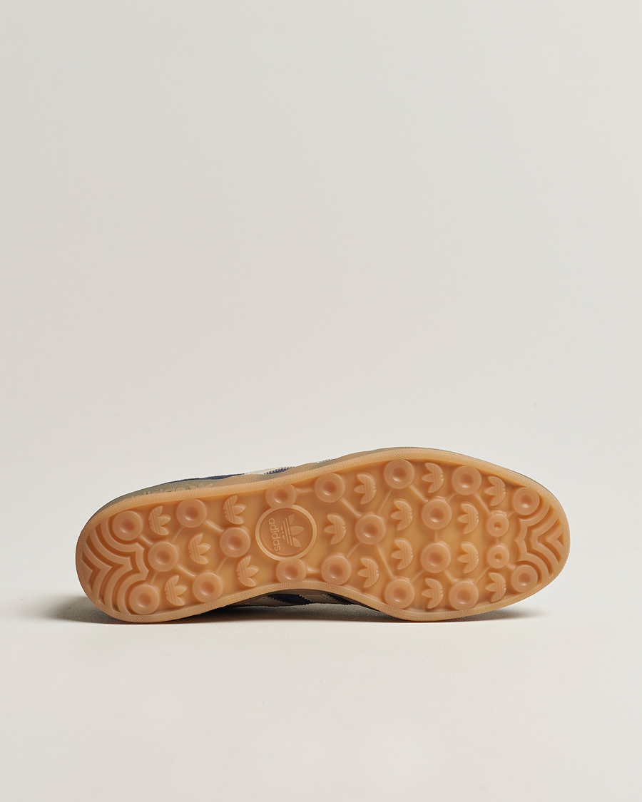 Heren | adidas Originals Gazelle Indoor Sneaker Blue/Beige | adidas Originals | Gazelle Indoor Sneaker Blue/Beige