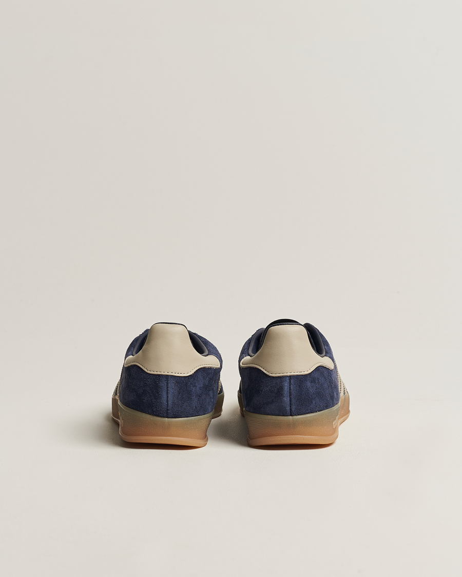 Heren | adidas Originals Gazelle Indoor Sneaker Blue/Beige | adidas Originals | Gazelle Indoor Sneaker Blue/Beige