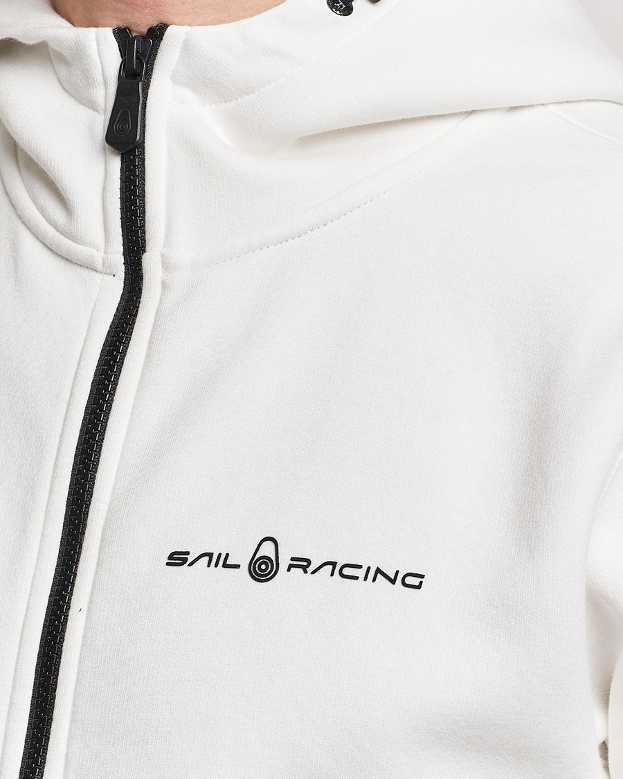 Heren | Truien | Sail Racing | Bowman Full Zip Hoodie Storm White