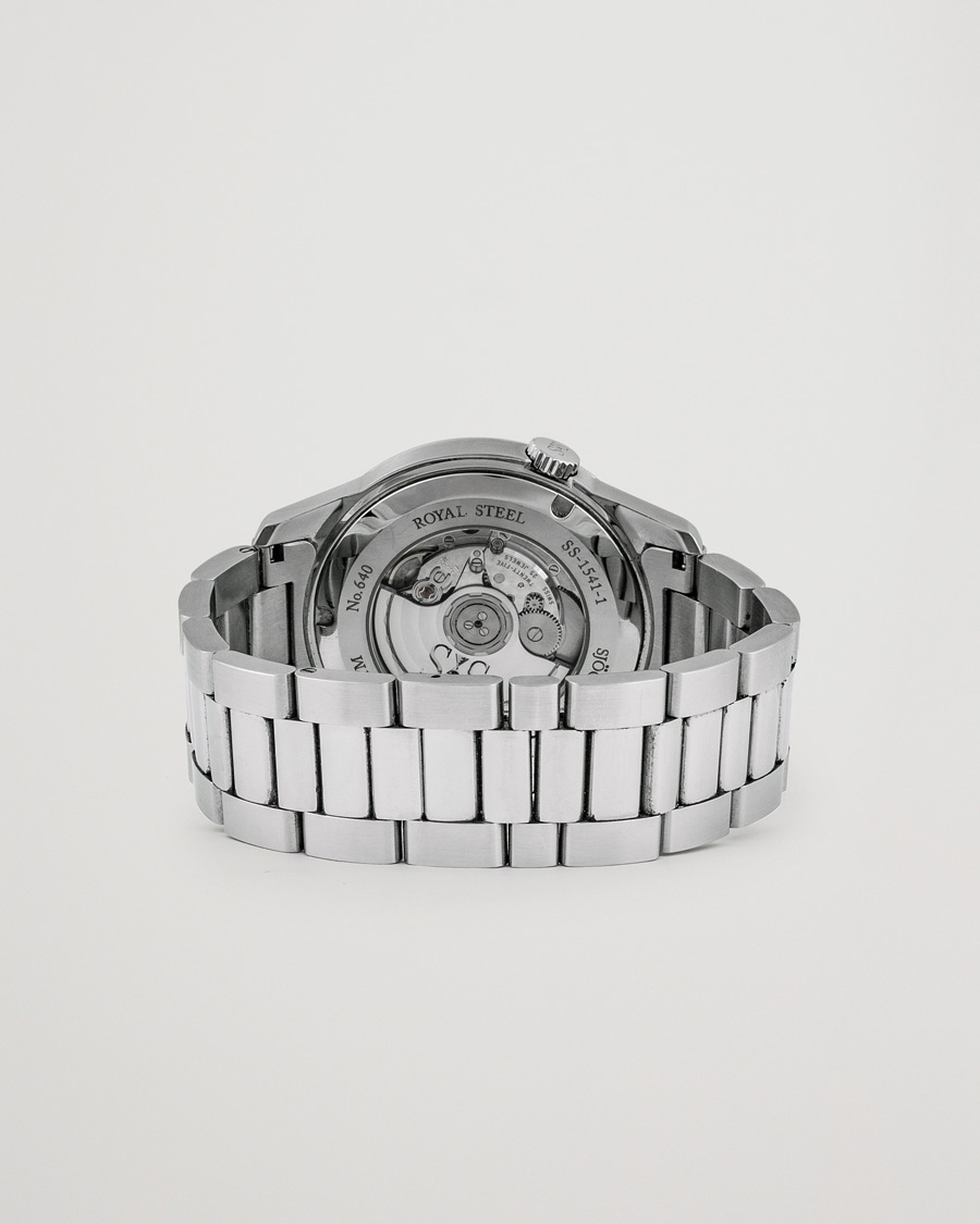 Heren | Sjöö Sandström Pre-Owned Royal Steel Classic 41mm Silver | Sjöö Sandström Pre-Owned | Royal Steel Classic 41mm Silver