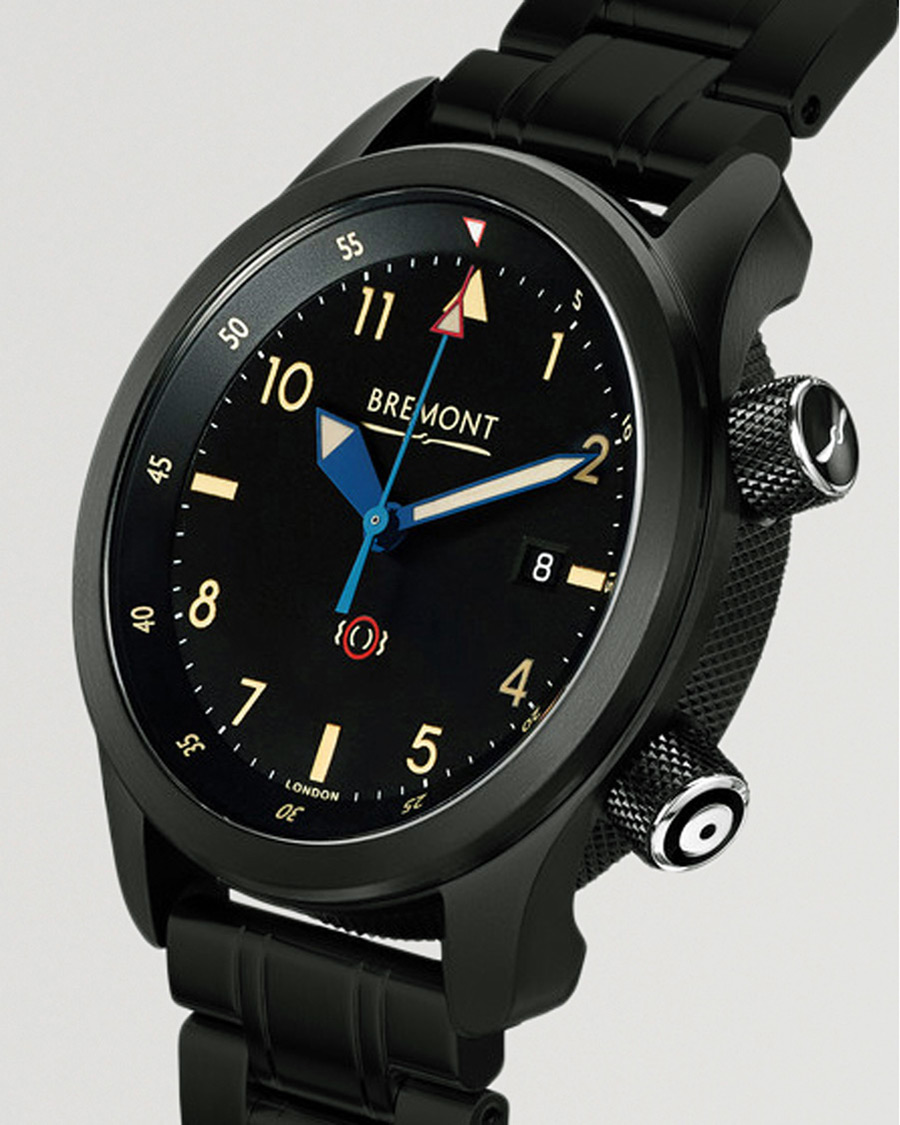 Homme | Bremont Pre-Owned U-2/51-JET 43mm Black Dial Black | Bremont Pre-Owned | U-2/51-JET 43mm Black Dial Black
