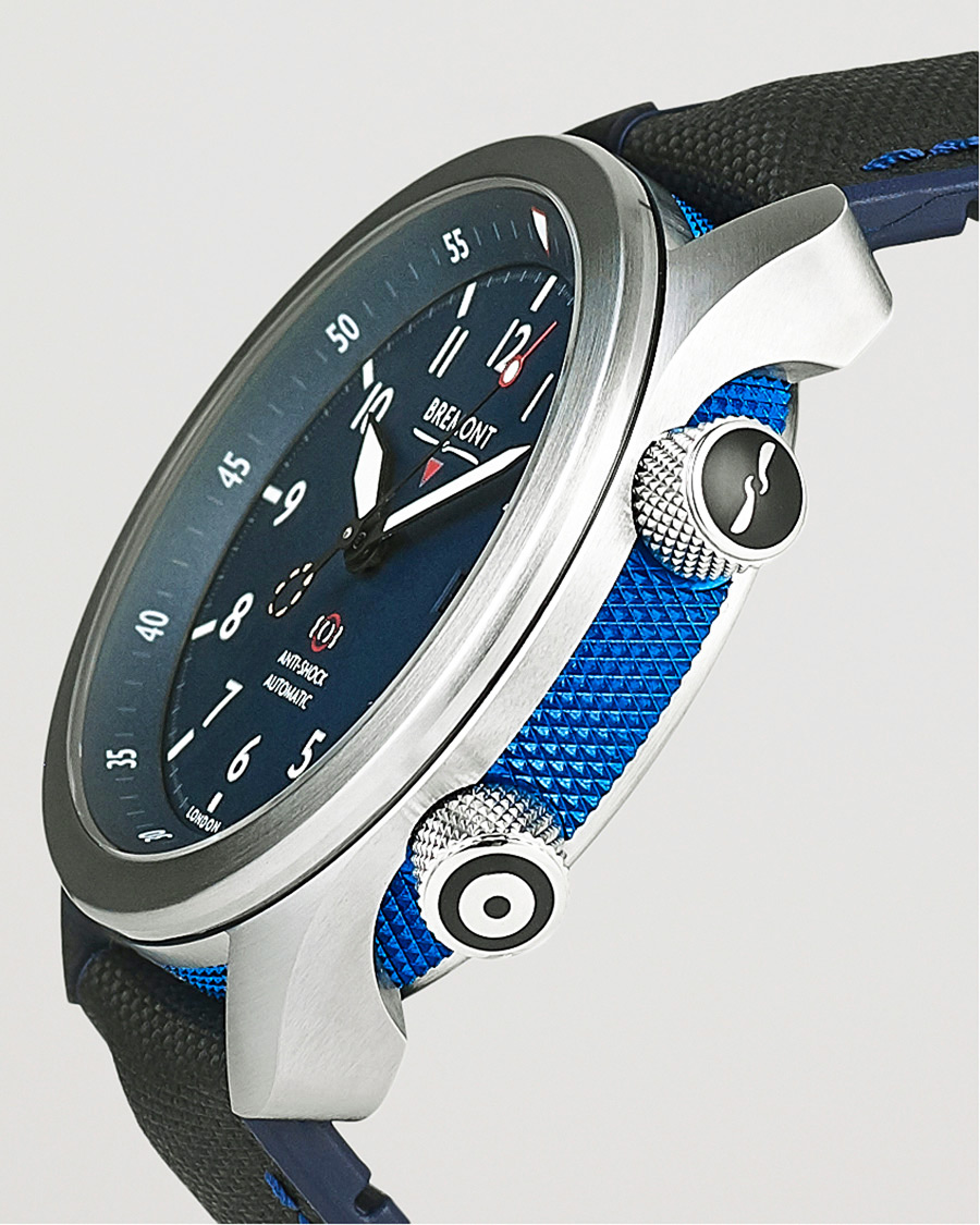 Homme | Bremont Pre-Owned MBII Pilot Watch 43mm Blue Dial Silver | Bremont Pre-Owned | MBII Pilot Watch 43mm Blue Dial Silver