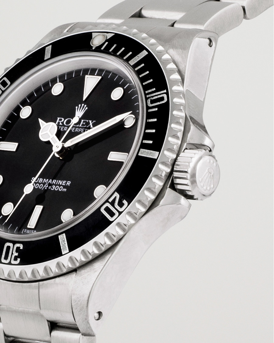 Heren | Rolex Pre-Owned Submariner 14060 Oyster Perpetual Silver | Rolex Pre-Owned | Submariner 14060 Oyster Perpetual Silver