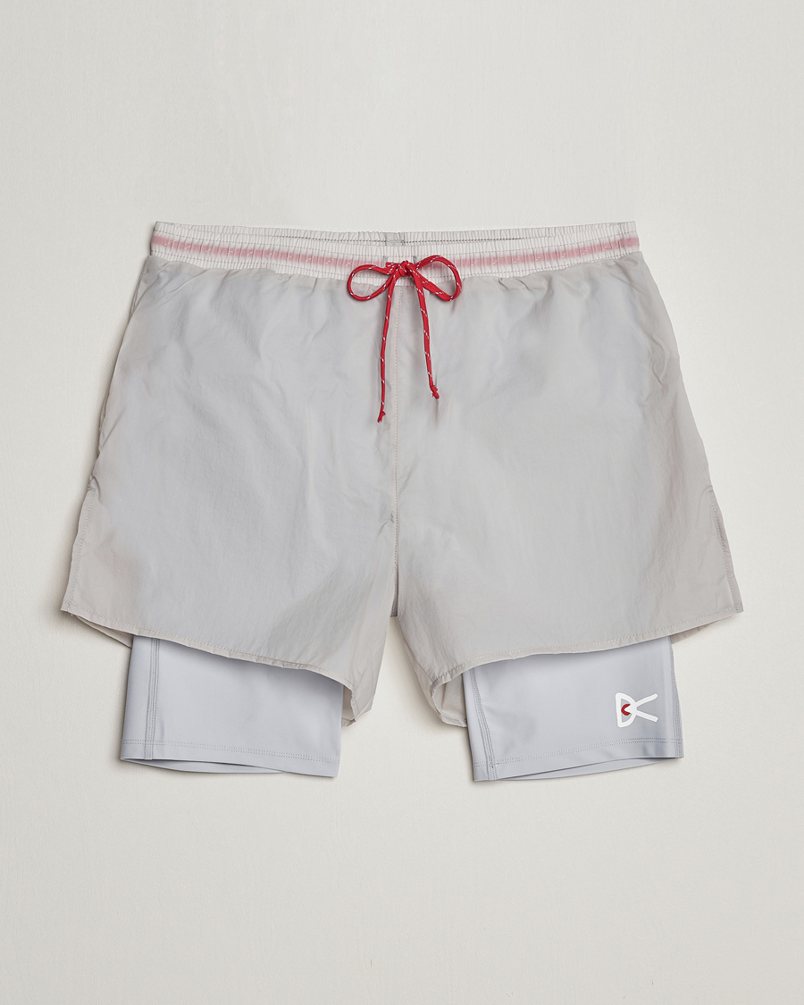 Homme | Shorts | District Vision | Ripstop Layered Trail Shorts Moonbeam
