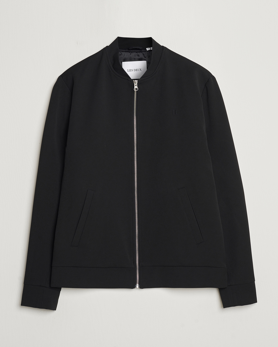 Homme | Manteaux Et Vestes | LES DEUX | Como Bomber Jacket Black