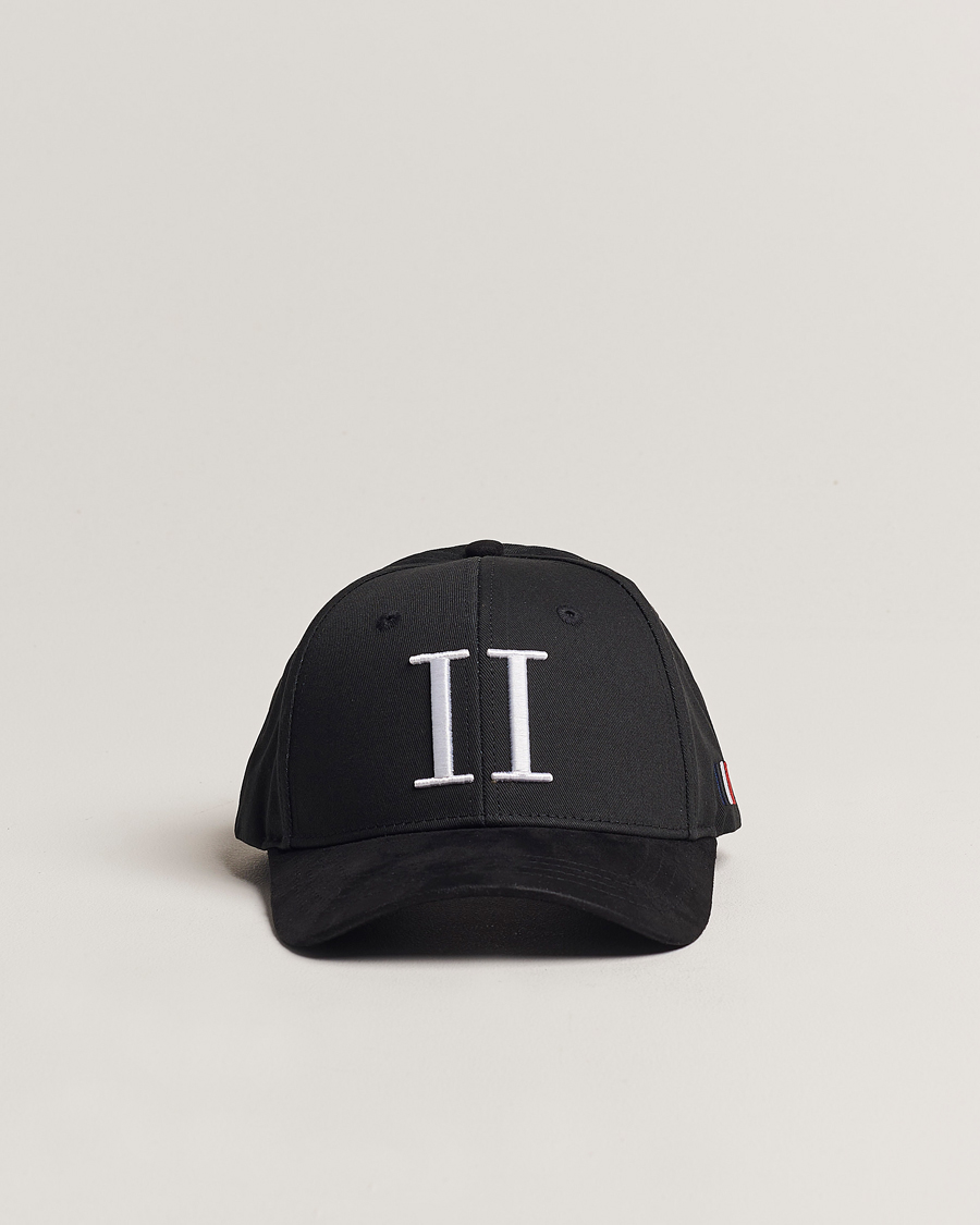 Heren | Hoeden en petten | LES DEUX | Baseball Cap Suede II Black/White