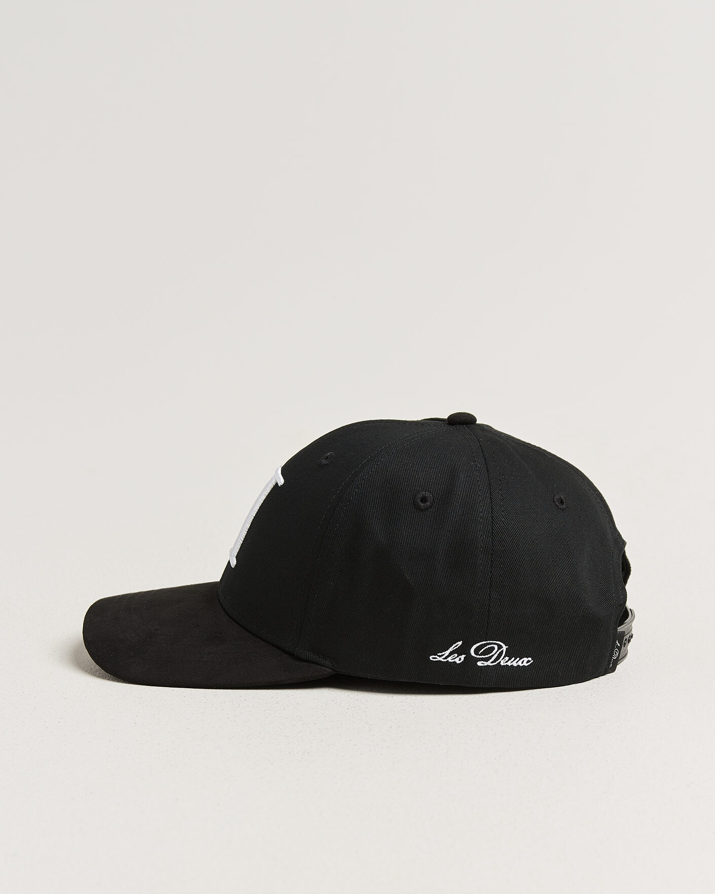 Heren | Hoeden en petten | LES DEUX | Baseball Cap Suede II Black/White