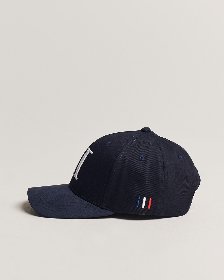 Homme | Bobs Et Casquettes | LES DEUX | Baseball Cap Suede II Dark Navy