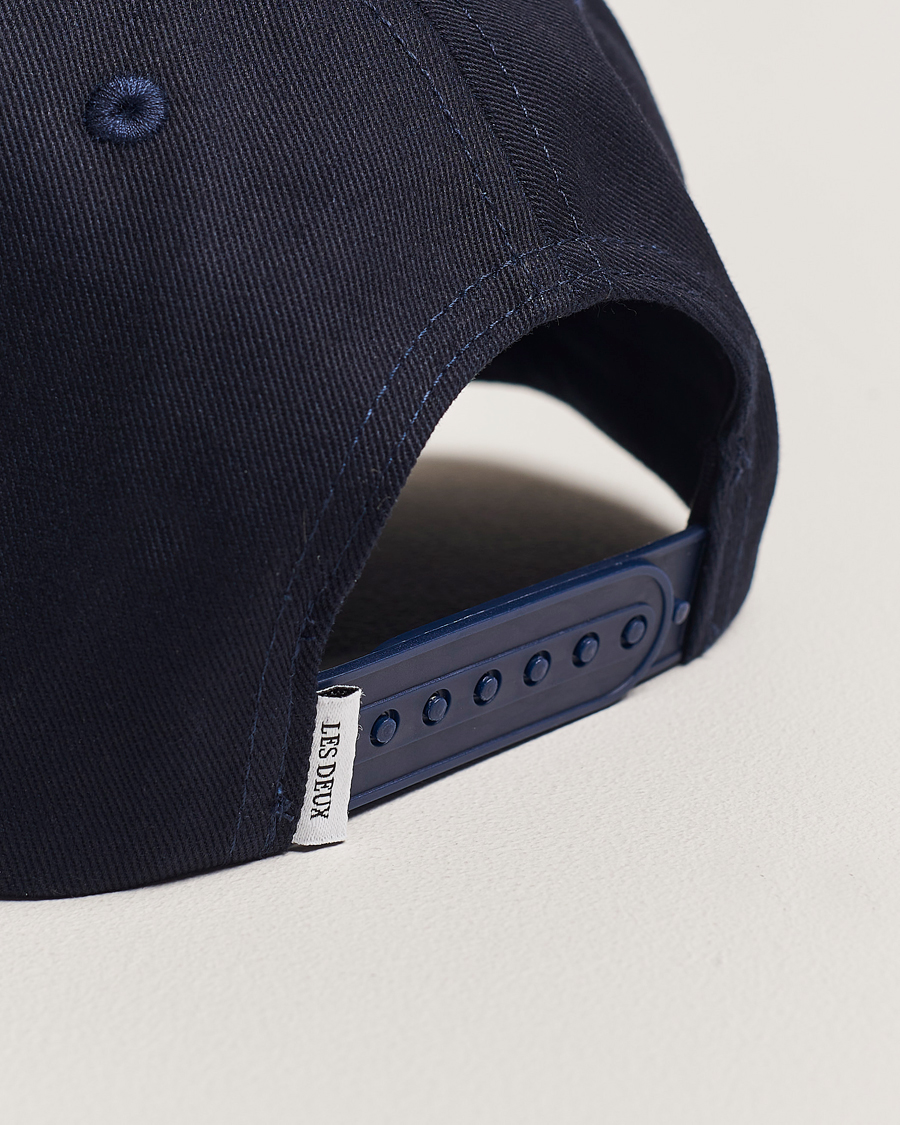 Homme | Bobs Et Casquettes | LES DEUX | Baseball Cap Suede II Dark Navy