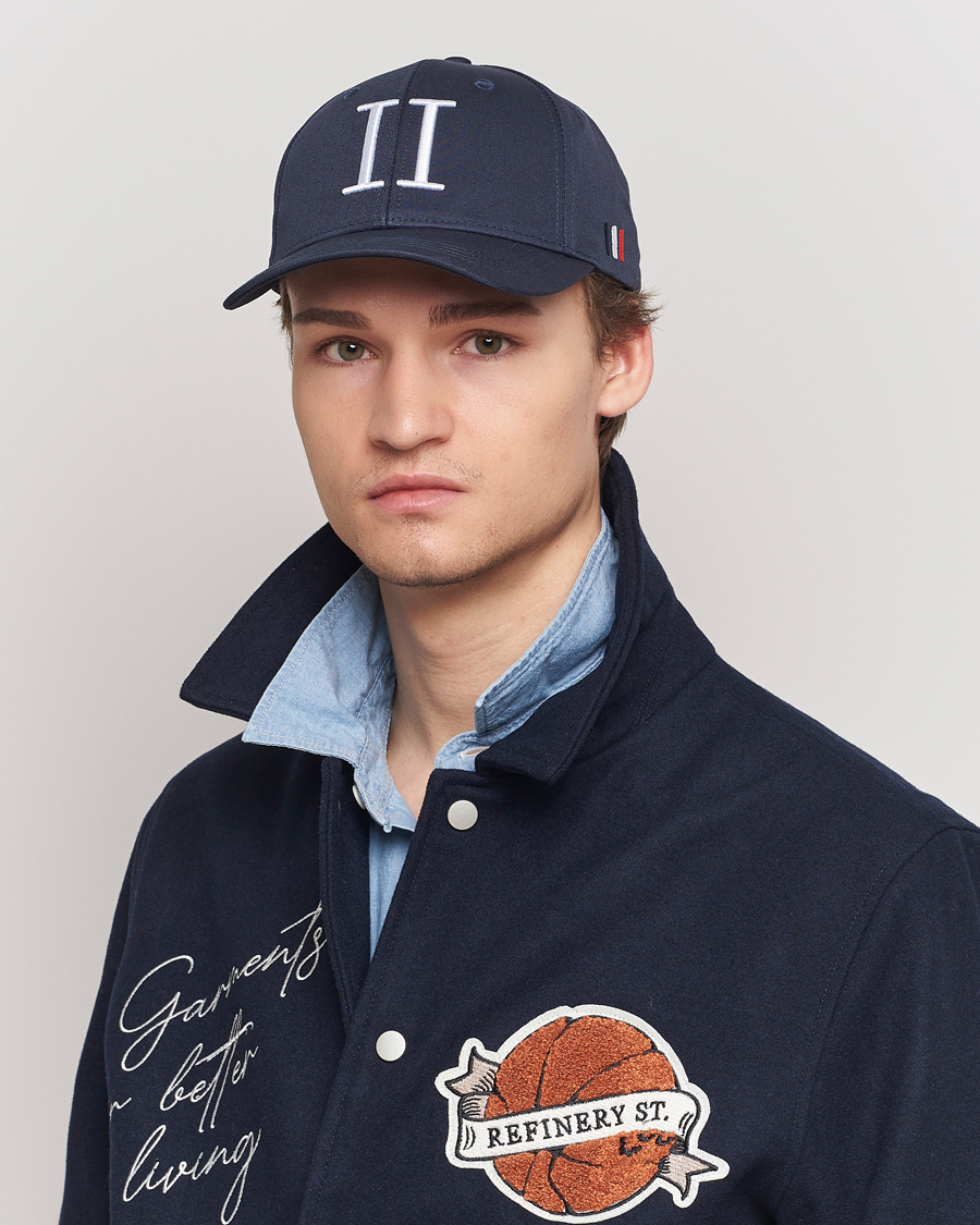 Heren | Hoeden en petten | LES DEUX | Encore Organic Cotton Baseball Cap II Dark Navy